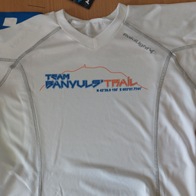 Marquage t-shirt trail